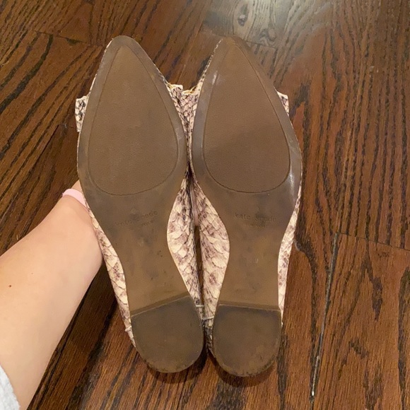 Kate Spade Snakeskin Flats - Picture 6 of 6